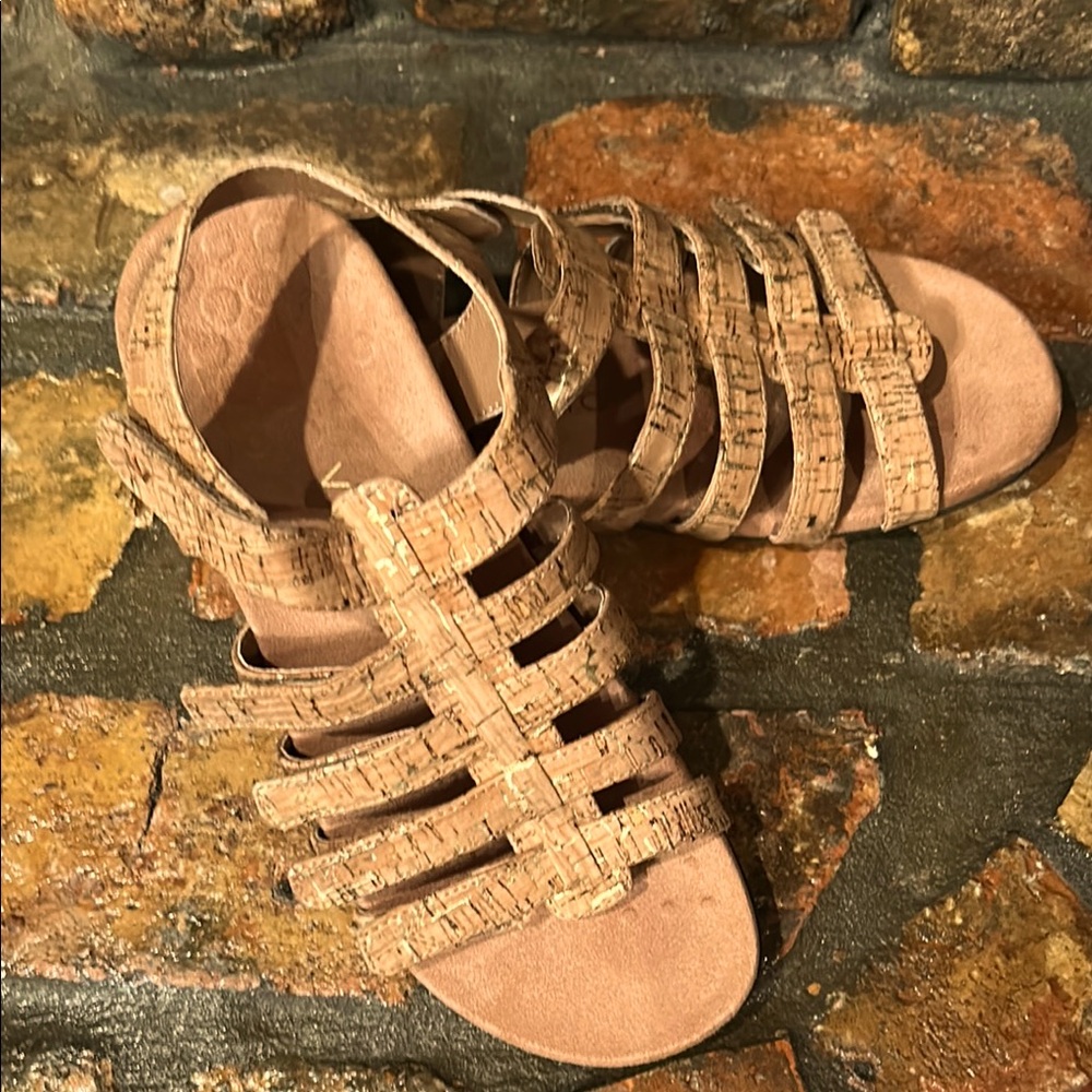 Vionic Cork Sandals.